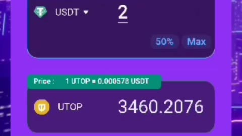 How to buy $UTOP using utoswap.com