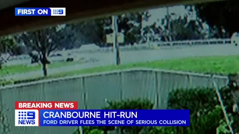 Driver on the run, man fighting for life after hit-run in Melbourne