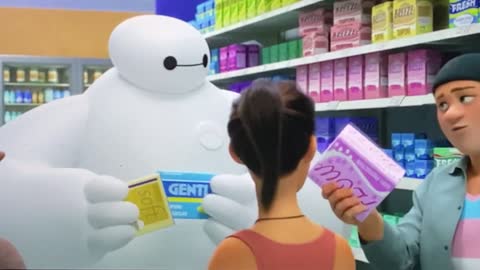 Propaganda: Disney Baymax! Pushing "Birthing Men"