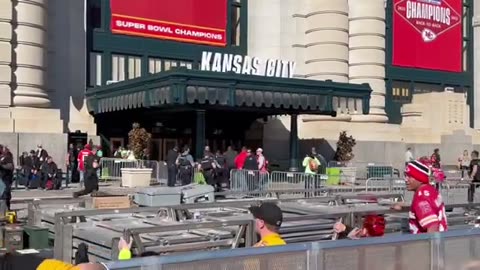 GUNFIRE AT KANSAS CITY CHIEFS PARADE