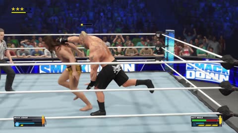 BlackMonkTheGamer - WWE 2K23: Matt Riddle VS Brock Lesnar