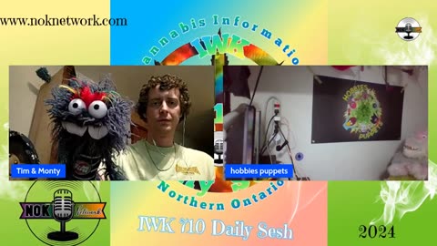 The IWK 710 Daily Sesh with Hobbies Puppets 📡