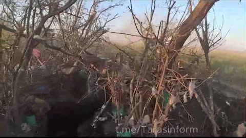 Militants 3 oshbr (separate assault brigade) drape from the battlefield