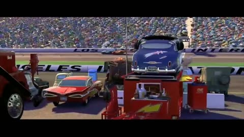 Cars 2006 Climax Racing Best Scene of movie