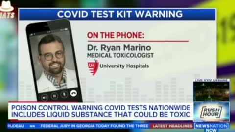 Government Provided Covid Tests May Be Poisonous! Coming to Your Mailbox Soon!