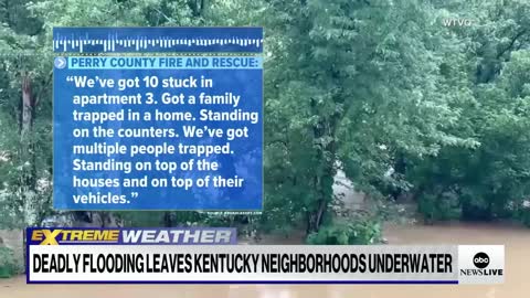 Death toll rises after historic flooding in Kentucky