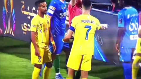 Cristian Ronaldo red card vs Al-Hilal