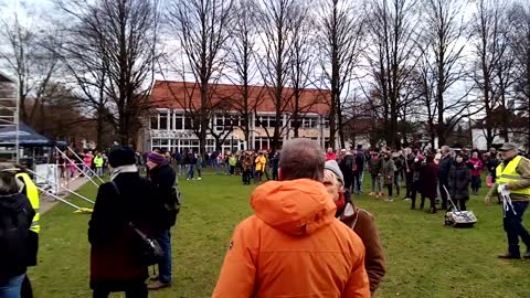 Osnabrück, Protestmarsch im Neuen Jahr- Es geht weiter.