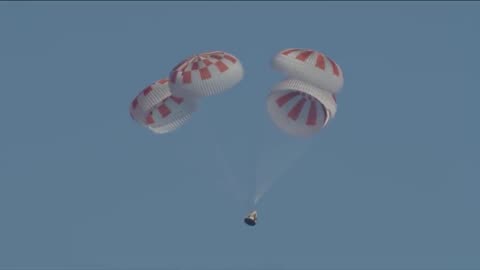 SpaceX Crew Dragon Returns from Space Station