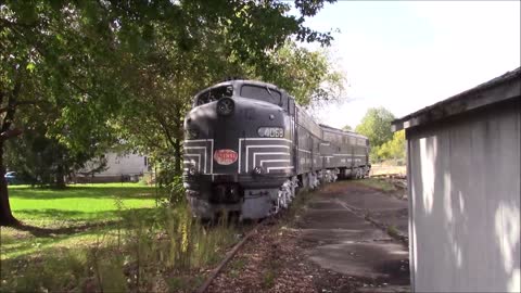 Medina Train Museum, Medina NY; ALCO RS-36 Powered Train Ride