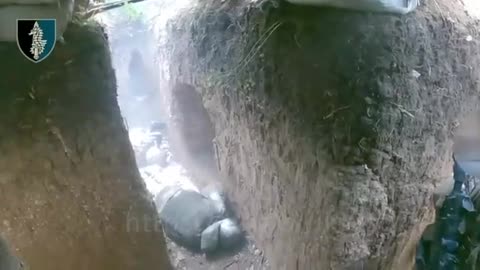 UA POV: 5 months ago: Ukrainian Special Forces enter a Russian trench and eliminate multiple soldiers