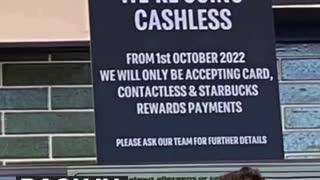 Starbucks going cashless starting in Oct 22