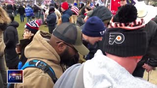 Worship Breaks Out At Trump Rally in DC