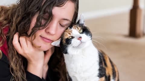 🐈 Does Your Cat Love You_ TOP 10 Signs Cats Use To Show They Love You!