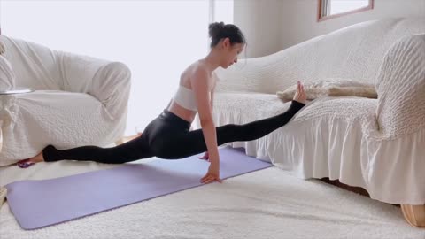 Yoga Stretch for Hips & Legs