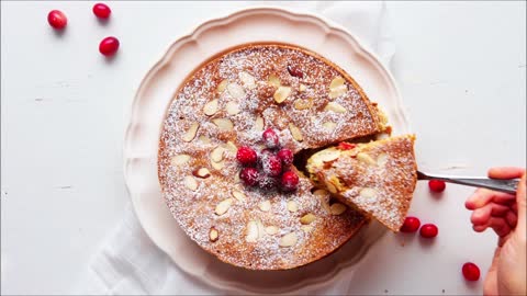 Easy Cranberry Cake Recipe