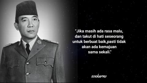 Kata kata bijak soekarno yang bisa membangkitkan semangat | quotes