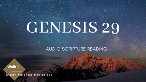 Genesis Chapter 29 - Day 29 of Walking Through The Entire Bible With Stony Kalango