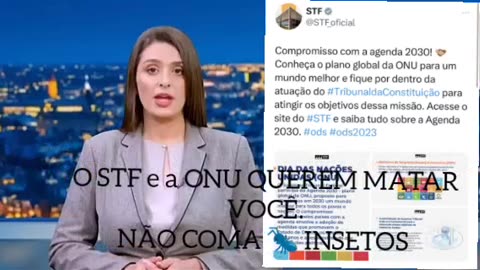 O @STF_oficial E A @ONUBrasil querem matar você, agenda 2030 é a agenda da Morte...!