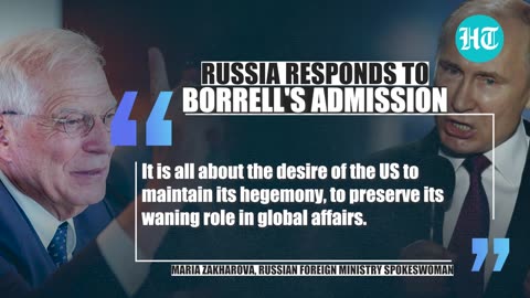 'Truth Is Out': Putin Claims Vindication After Borrell's 'No Love For Ukraine' Bombshell