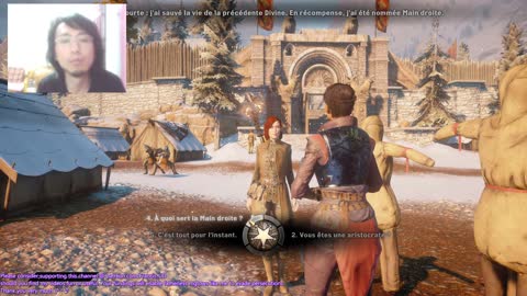 DragonAgeInquisition first bilingual playthrough, in English then French