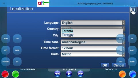 set time zone in stb emu