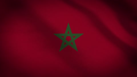 Morocco Flag Wind