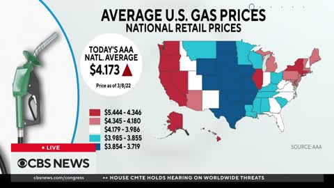 Biden warns prices will rise as U.S. bans Russian energy imports