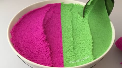 Very Satisfying and Relaxing compilation Kinetic sand ASMR