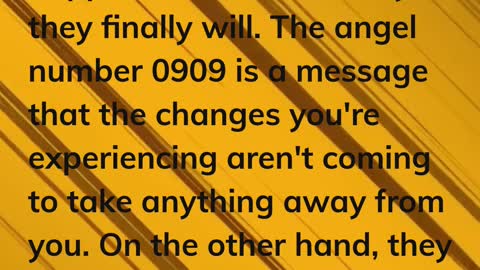 0909 Angel Number Meaning (and message to you) When You See This Number?