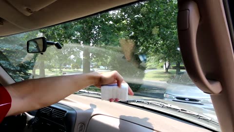 How to Super Clean the INSIDE of Your Windshield (No Streaks)