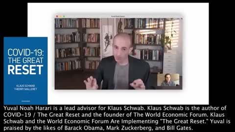 WHAT YUVAL HARARI (Lead Advisor to Klaus 'Psycho' Schwab) SAYS SHOULD CONCERN EVERYONE!