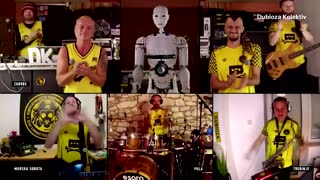 Meet Bosnia's first robot rock band musician