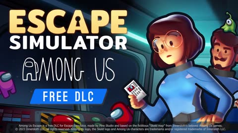 Escape Simulator - Official Among Us DLC Trailer