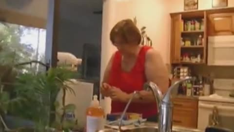 Husband scare pranks wife over and over