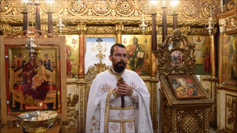 Biserica Sfintii Apostoli -predică la Schimbarea la Față a Domnului