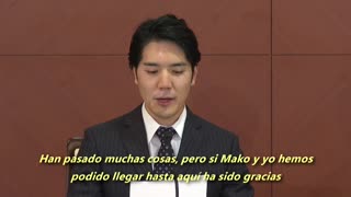 Mako de Japón tras su boda civil: "Hemos escuchado a nuestro corazón"