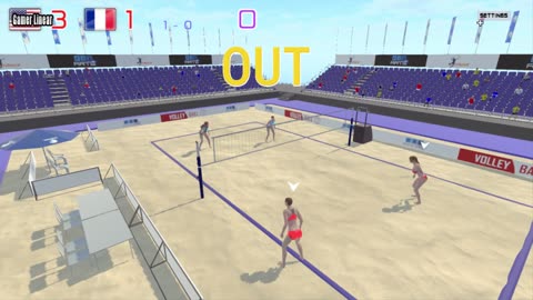 Summer Games Beach Volley Gameplay Nintendo Switch 1080p