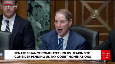 Ron Wyden Urges Tax Court Nominees To 'Make Sure' People 'Get A Fair Shake'