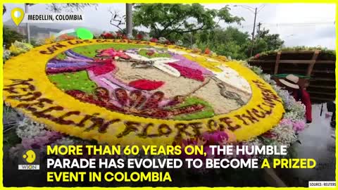 Colombia’s Medellin holds annual flower festival