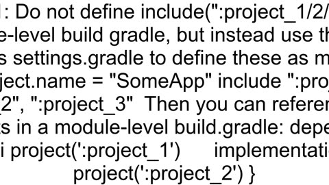 gradle project as a dependency