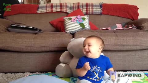 Babies laughing. Funny video. funTVwoo