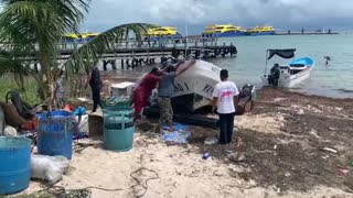 Delta toca tierra cerca de Puerto Morelos, en México y podría alcanzar categoría 4