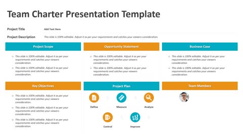 Team charter Presentation template