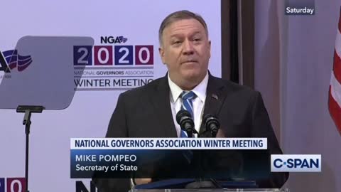 MUST SEE !! CCP funded governors called out by Pompeo