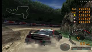 Gran Turismo 3 - License Test R-4 1st Try(AetherSX2 HD)