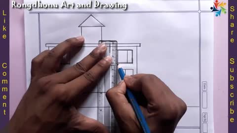 Draw Door And Window Frame Featur