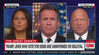 Chris Cuomo upset over Trump Jew remarks