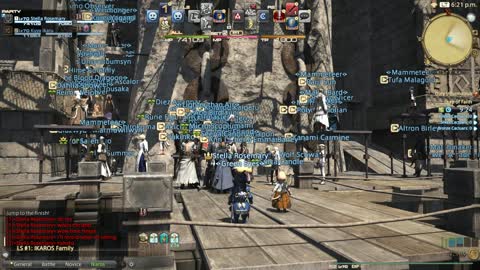 Final Fantasy XIV Mannequin Challenge or Mad Lag