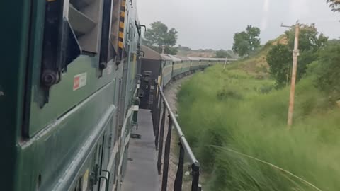 Amazing Train Engine Cab View